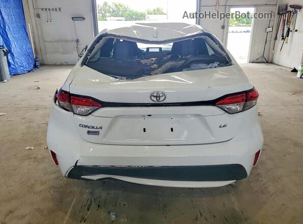 5YFEPMAE3NP298799 2022 TOYOTA COROLLA White Vista trasera