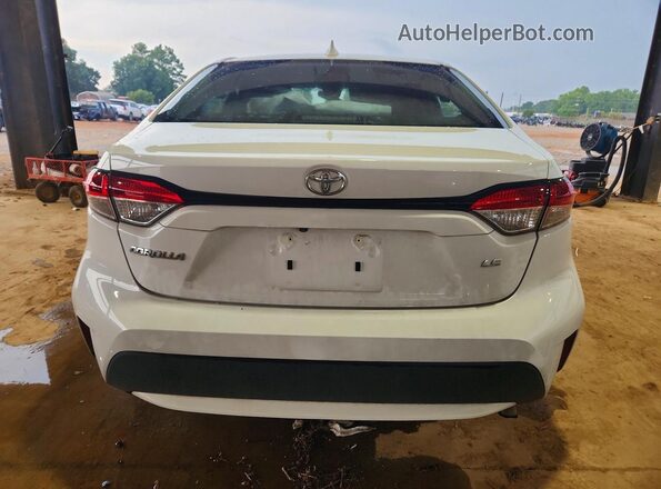 5YFEPMAE3NP319828 2022 TOYOTA COROLLA White Вид ззаду