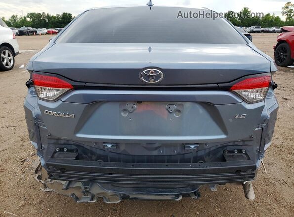 5YFEPMAE3NP376692 2022 TOYOTA COROLLA Blue Rear view