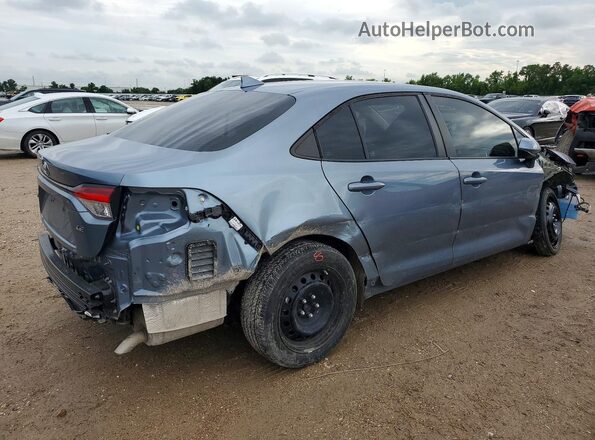 5YFEPMAE3NP376692 2022 TOYOTA COROLLA Blue Rear right