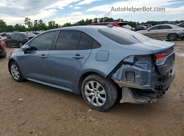 5YFEPMAE3NP376692 2022 TOYOTA COROLLA Blue Rear left