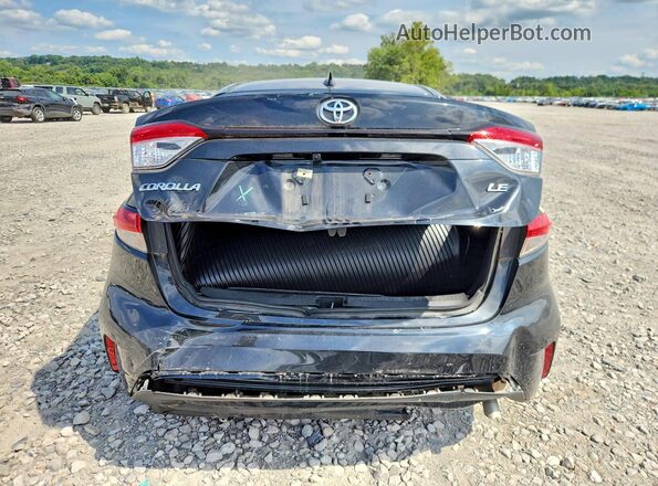 5YFEPMAE3NP377339 2022 TOYOTA COROLLA Black უკანა ხედი