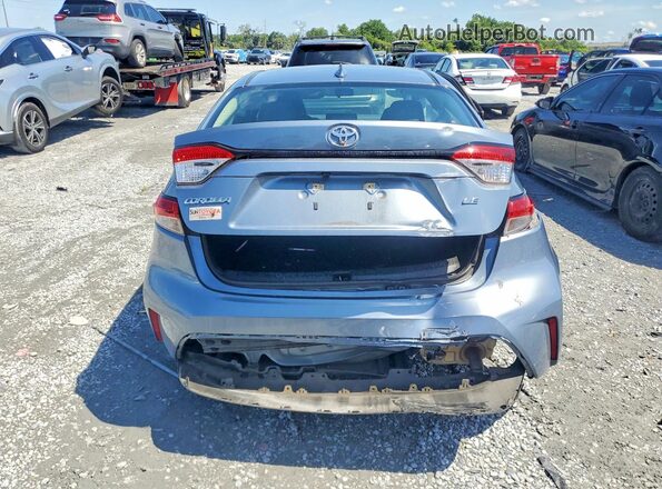 5YFEPMAE4MP156315 2021 TOYOTA COROLLA Blue Հետևի տեսք