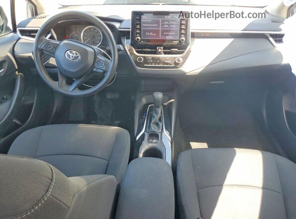 5YFEPMAE4MP156315 2021 TOYOTA COROLLA Blue Առջևի վահանակի տեսք