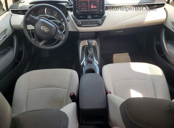 5YFEPMAE4MP158954 2021 TOYOTA COROLLA Черный Вид панели приборов