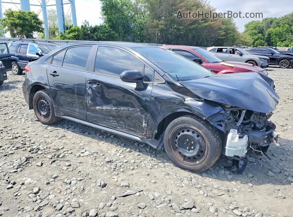 5YFEPMAE4MP158954 2021 TOYOTA COROLLA Черный Передняя правая четверть