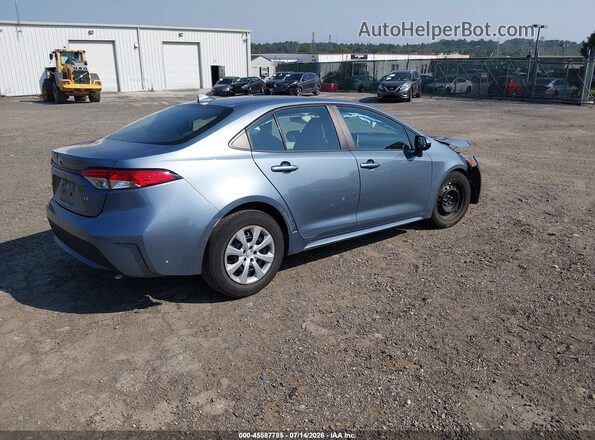 5YFEPMAE4MP163670 2021 TOYOTA COROLLA Light Blue Задняя правая четверть