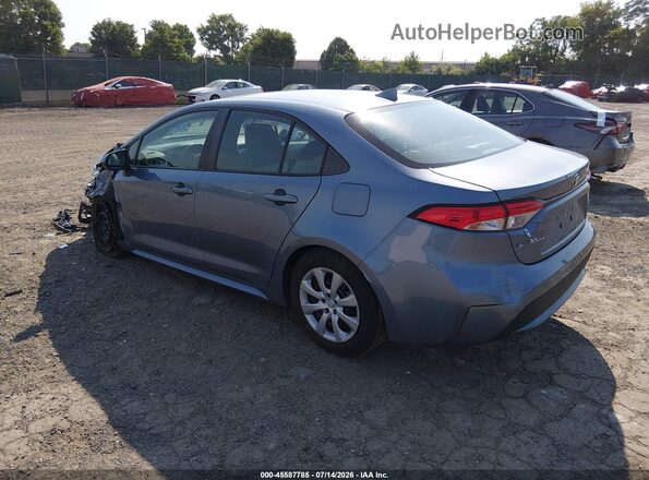 5YFEPMAE4MP163670 2021 TOYOTA COROLLA Light Blue Задняя левая четверть