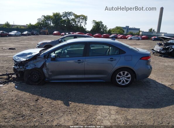 5YFEPMAE4MP163670 2021 TOYOTA COROLLA Light Blue Панорамный вид салона 360°