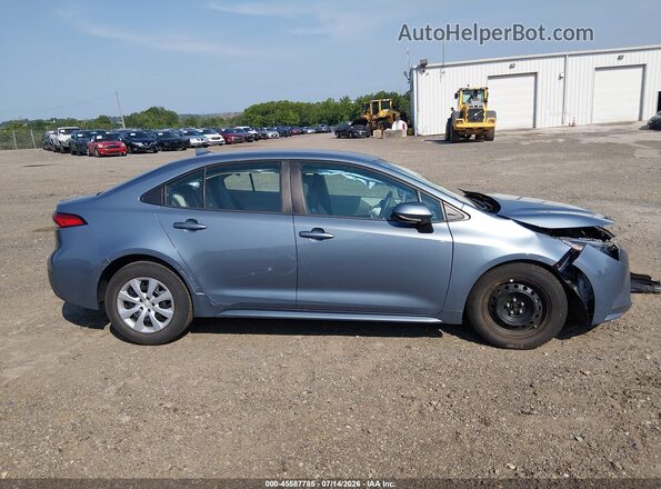 5YFEPMAE4MP163670 2021 TOYOTA COROLLA Light Blue Вид задней части салона