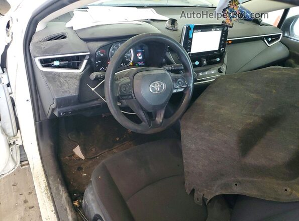 5YFEPMAE4MP174104 2021 TOYOTA COROLLA White Առջևի վահանակի տեսք