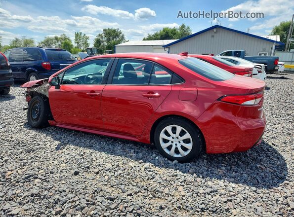 5YFEPMAE4MP181389 2021 TOYOTA COROLLA Red Հետևի ձախ