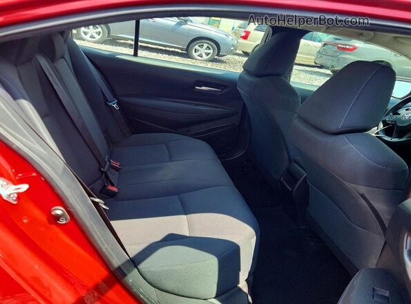 5YFEPMAE4MP181389 2021 TOYOTA COROLLA Red Հետևի նստատեղերի տեսք
