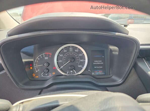 5YFEPMAE4MP181389 2021 TOYOTA COROLLA Red Սարքավորումների վահանակի տեսք