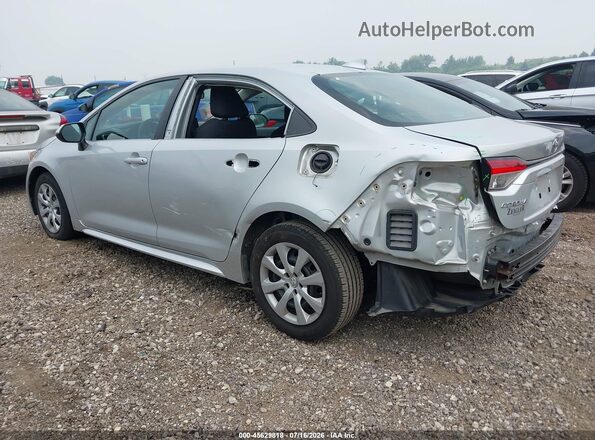 5YFEPMAE4MP222930 2021 TOYOTA COROLLA Серебряный Задняя левая четверть