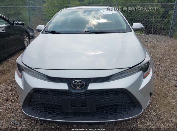 5YFEPMAE4MP222930 2021 TOYOTA COROLLA Серебряный Вид щитка приборов