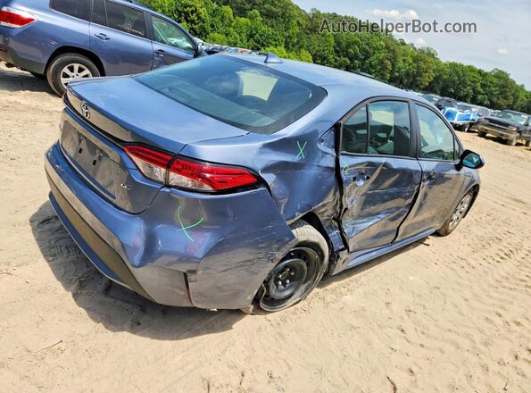 5YFEPMAE4MP227478 2021 TOYOTA COROLLA Blue Задня права чверть