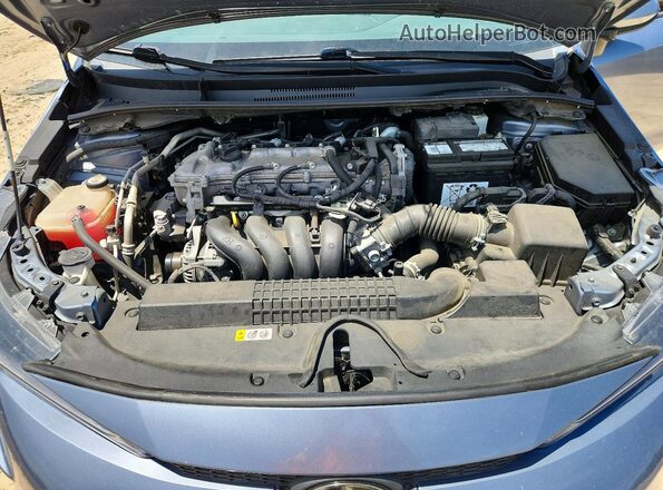 5YFEPMAE4MP227478 2021 TOYOTA COROLLA Blue Вид задньої частини салону