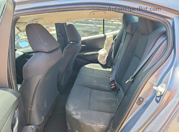 5YFEPMAE4MP227478 2021 TOYOTA COROLLA Blue Вид задніх сидінь