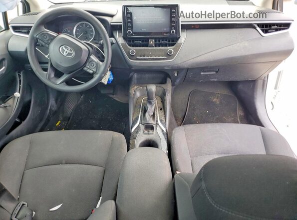 5YFEPMAE4MP232485 2021 TOYOTA COROLLA Белый Вид панели приборов