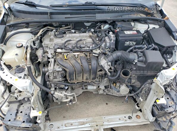 5YFEPMAE4MP232485 2021 TOYOTA COROLLA Белый Вид задней части салона