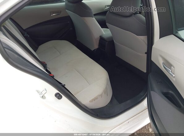 5YFEPMAE4MP258388 2021 TOYOTA COROLLA White Vista de la etiqueta del VIN