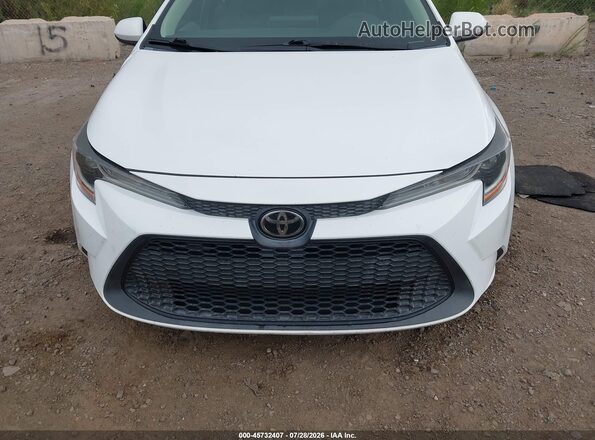 5YFEPMAE4MP258388 2021 TOYOTA COROLLA White Vista del cuadro de instrumentos