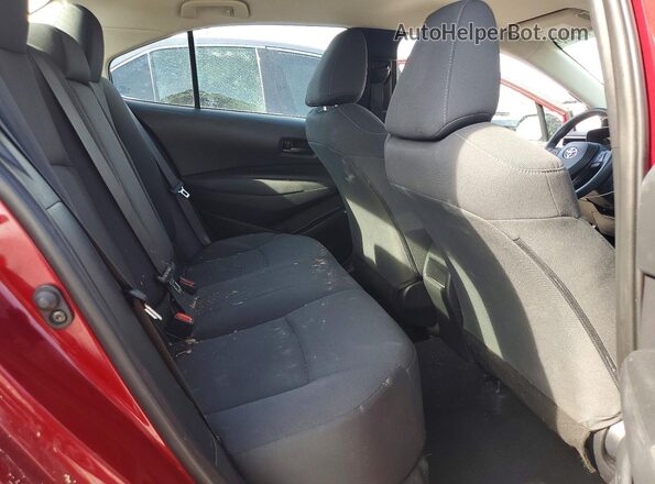 5YFEPMAE4NP280344 2022 TOYOTA COROLLA Burgundy Widok tylnych siedzeń