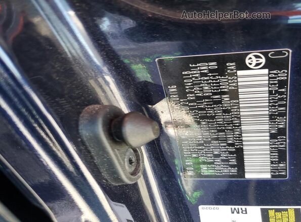 5YFEPMAE4NP289478 2022 TOYOTA COROLLA Blue ძრავის განყოფილების ხედი