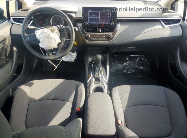 5YFEPMAE4NP358735 2022 TOYOTA COROLLA Gray Dashboard view
