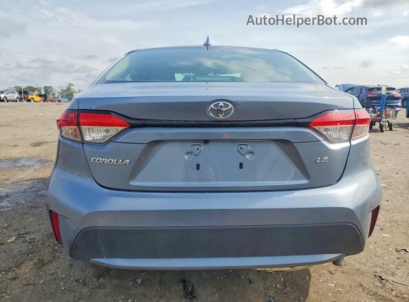 5YFEPMAE4NP358735 2022 TOYOTA COROLLA Gray Rear view