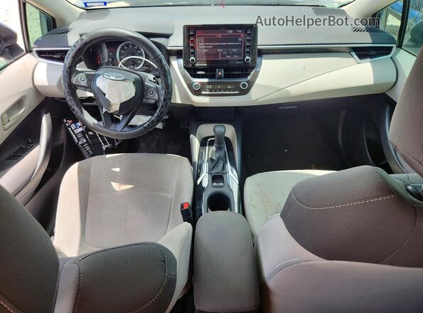5YFEPMAE4NP361103 2022 TOYOTA COROLLA Blue Widok deski rozdzielczej