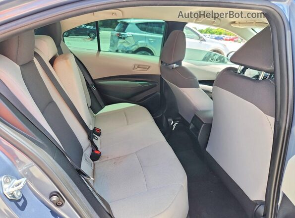 5YFEPMAE4NP361103 2022 TOYOTA COROLLA Blue Widok tylnych siedzeń