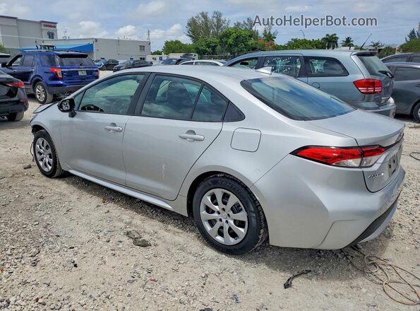 5YFEPMAE4NP369704 2022 TOYOTA COROLLA Silver Trasero izquierdo
