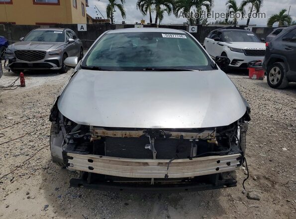5YFEPMAE4NP369704 2022 TOYOTA COROLLA Silver Vista frontal