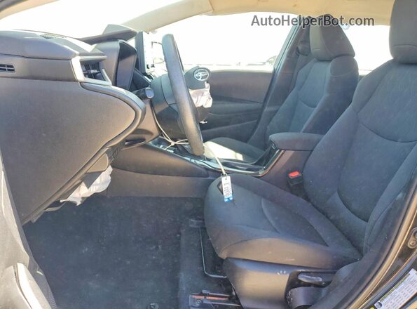 5YFEPMAE4NP377088 2022 TOYOTA COROLLA Black Вид салону спереду
