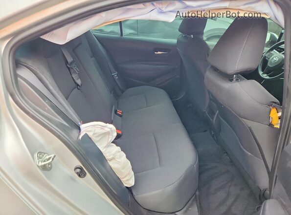 5YFEPMAE5MP150362 2021 TOYOTA COROLLA Silver Rear seats view