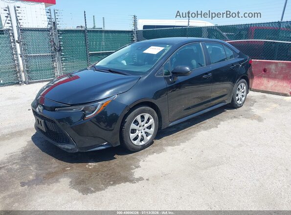 5YFEPMAE5MP176055 2021 TOYOTA COROLLA Black Передня ліва чверть