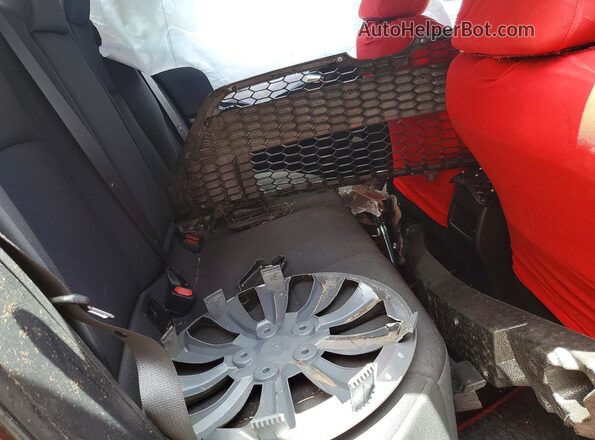 5YFEPMAE5MP206090 2021 TOYOTA COROLLA Red Rear seats view