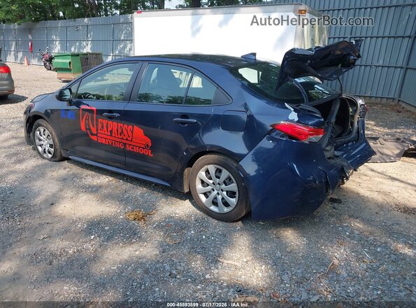 5YFEPMAE5MP210639 2021 TOYOTA COROLLA Dark Blue Задняя левая четверть