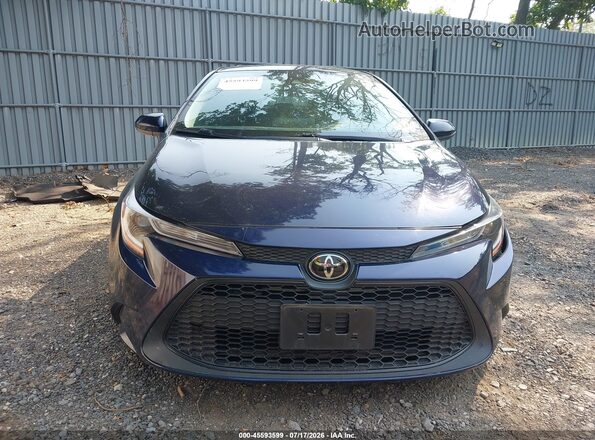 5YFEPMAE5MP210639 2021 TOYOTA COROLLA Dark Blue Вид щитка приборов