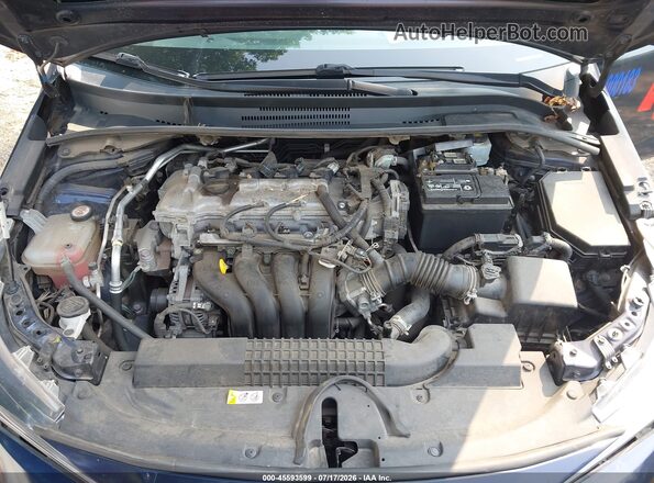 5YFEPMAE5MP210639 2021 TOYOTA COROLLA Dark Blue Вид сзади