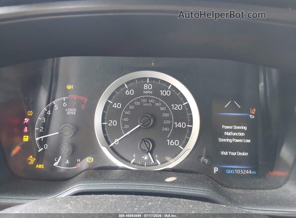 5YFEPMAE5MP210639 2021 TOYOTA COROLLA Dark Blue Вид задних сидений