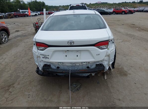 5YFEPMAE5MP232737 2021 TOYOTA COROLLA White Դիմացի տեսք