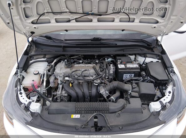 5YFEPMAE5MP232737 2021 TOYOTA COROLLA White Հետևի տեսք