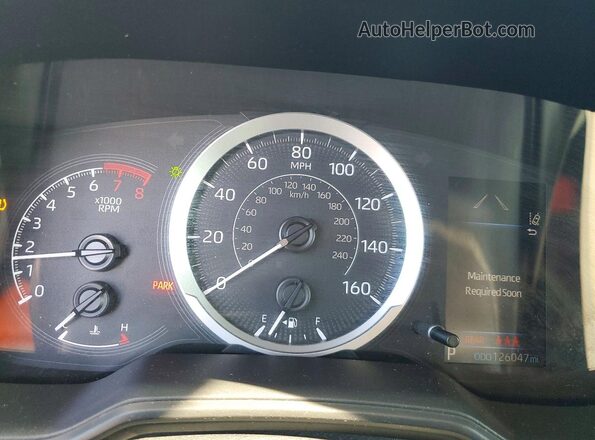 5YFEPMAE5NP282720 2022 TOYOTA COROLLA Blue Widok zestawu wskaźników