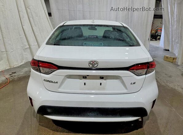 5YFEPMAE5NP371767 2022 TOYOTA COROLLA White Հետևի տեսք