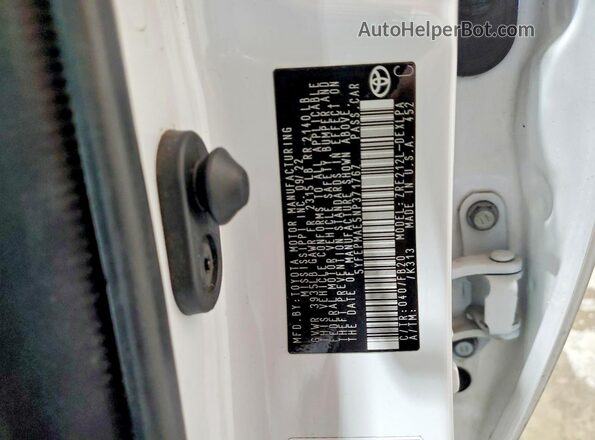 5YFEPMAE5NP371767 2022 TOYOTA COROLLA White Շարժիչի բաժամունքի տեսք