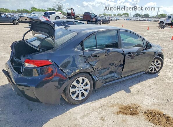 5YFEPMAE6MP152380 2021 TOYOTA COROLLA Черный Задняя правая четверть
