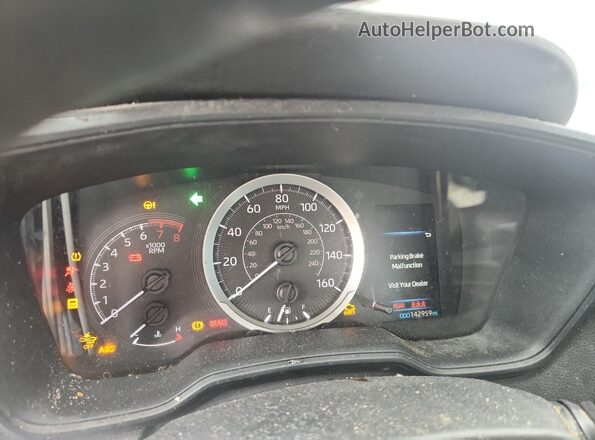 5YFEPMAE6MP154517 2021 TOYOTA COROLLA White Вид щитка приладів